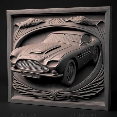 3D model Aston Martin DB4 (STL)